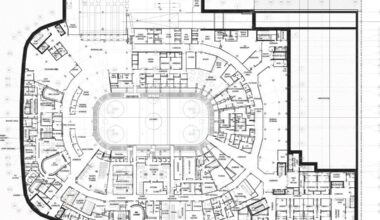 A look at the players locker room level in Scotia Place