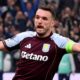 John McGinn celebrates after scoring for Aston Villa against Lille