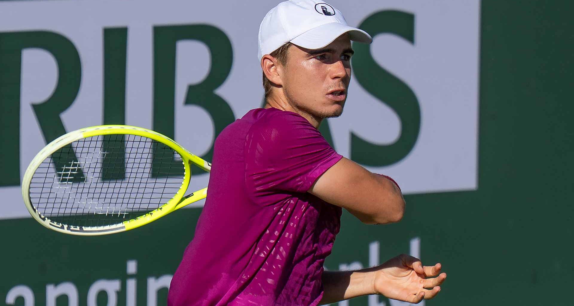 Dalibor Svrcina is competing in Indian Wells for the first time.