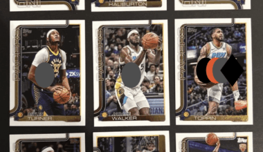 '25-26 Topps Flagship Pacers set (in progress)