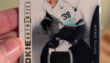 Kraken rookie pulls from an SP blaster