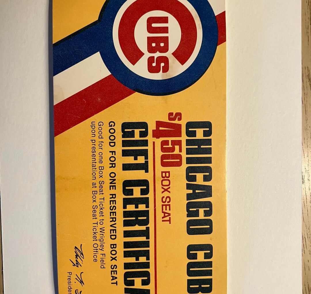 You think the cubs will still redeem this?