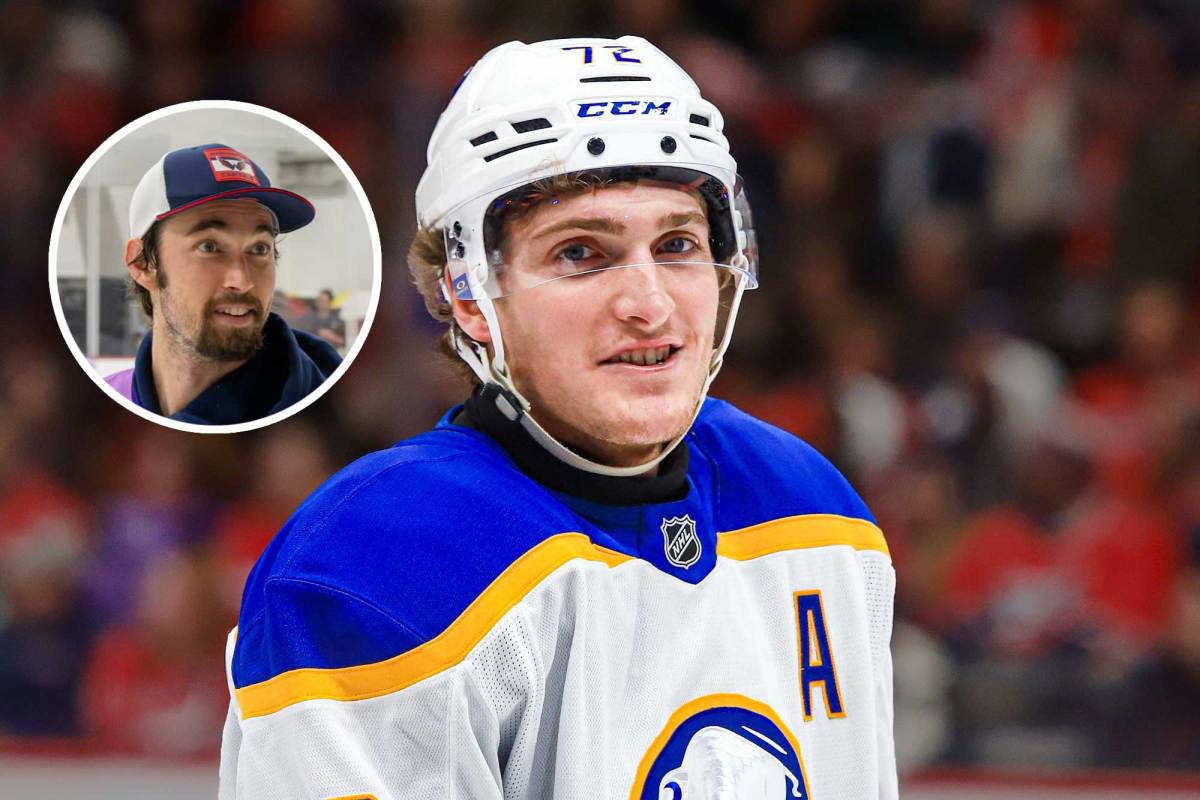 Tage Thompson rips five consecutive one-timers at Charlie Lindgren during Sabres power play: ‘That was probably one of the crazier sequences I’ve ever seen’