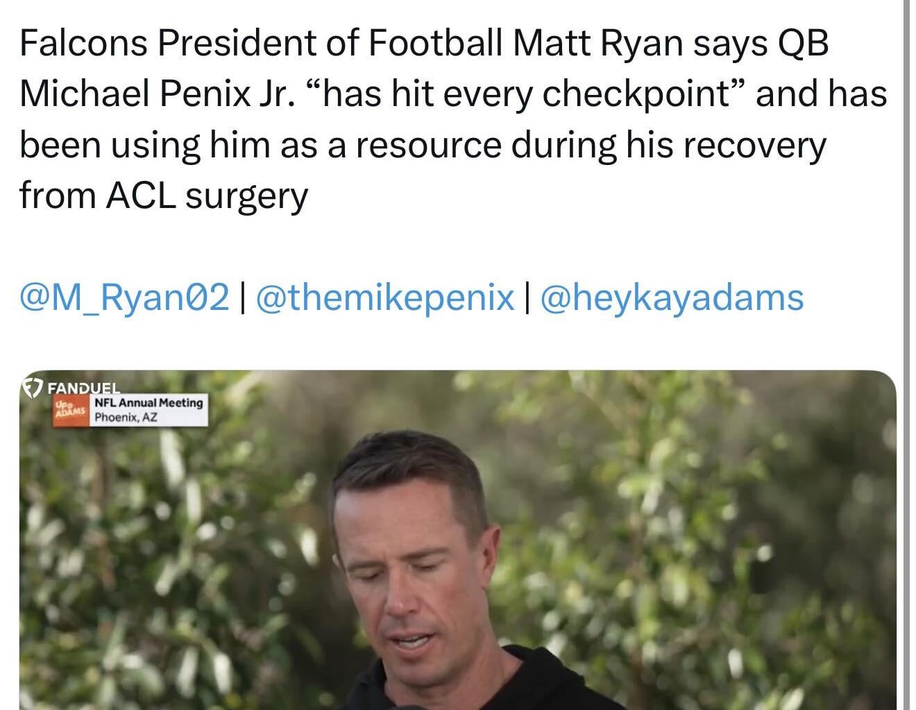 I give them credit…they are selling this as an actual qb competition