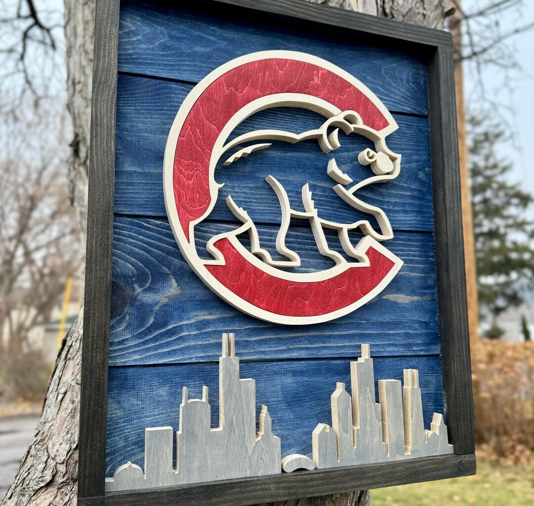 Throwback to this wood art piece I made with my scroll saw