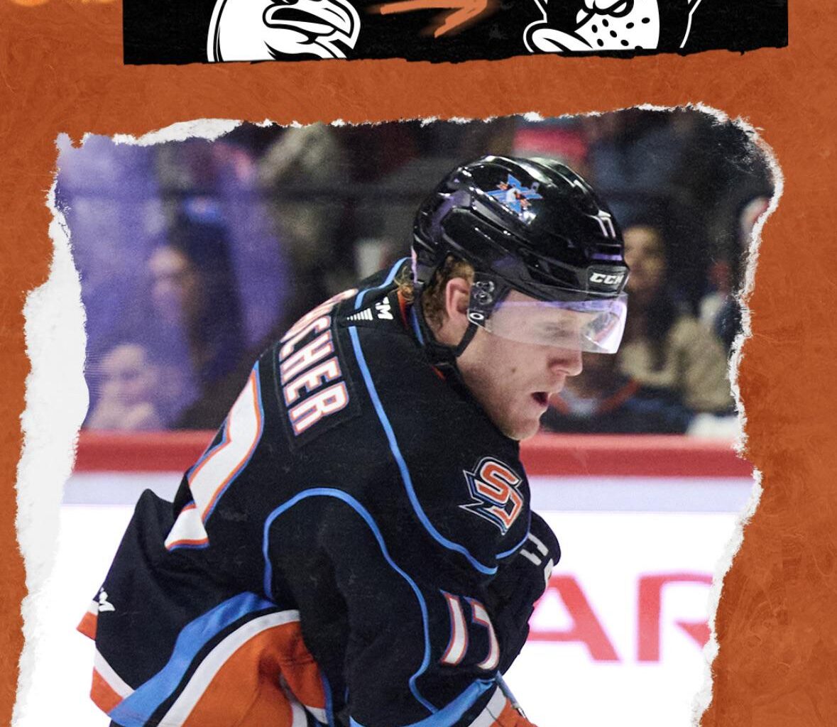 Nathan Gaucher has been sent to the Ducks!