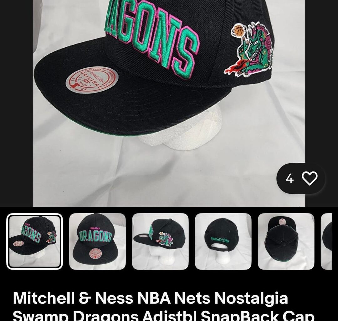 Did Mitchell & Ness ever officially release Swamp Dragons merch, or are these bootlegs?