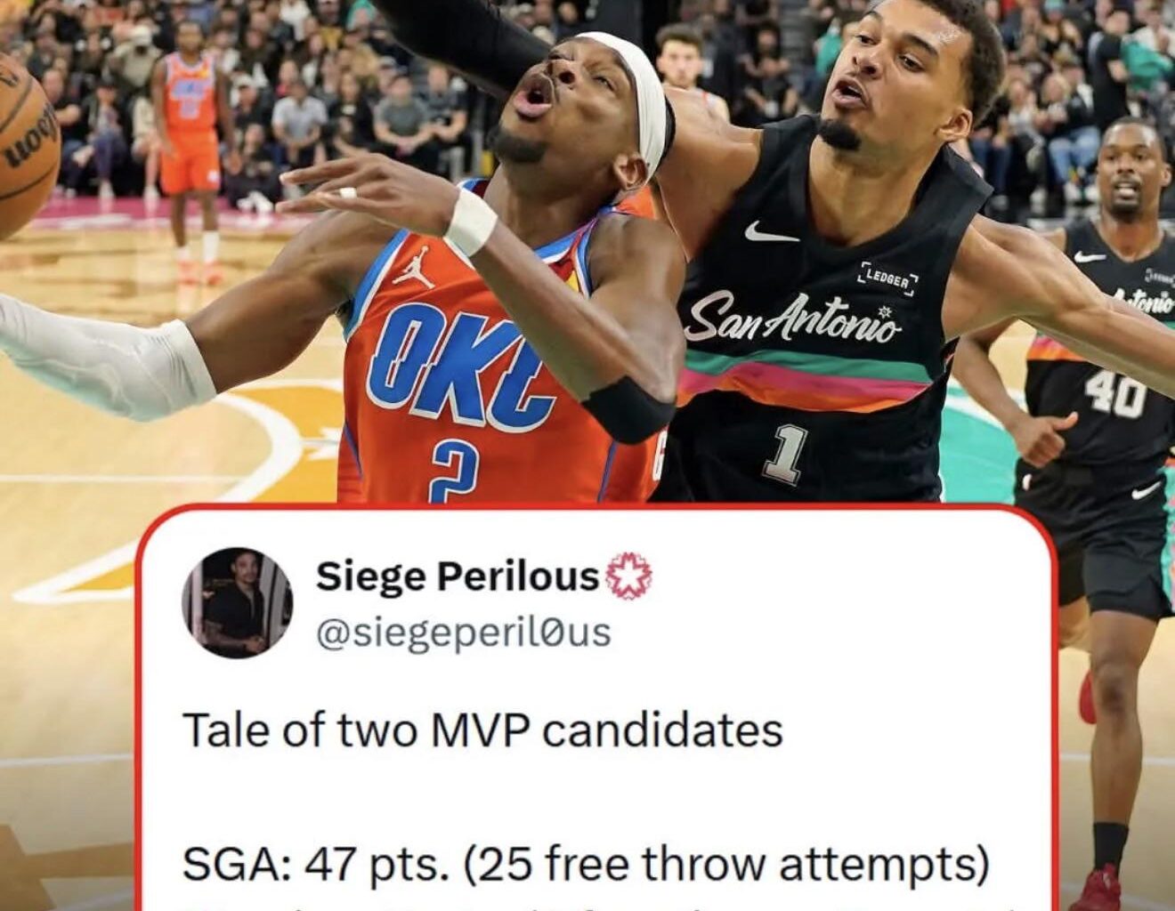 Tale of two MVP candidates