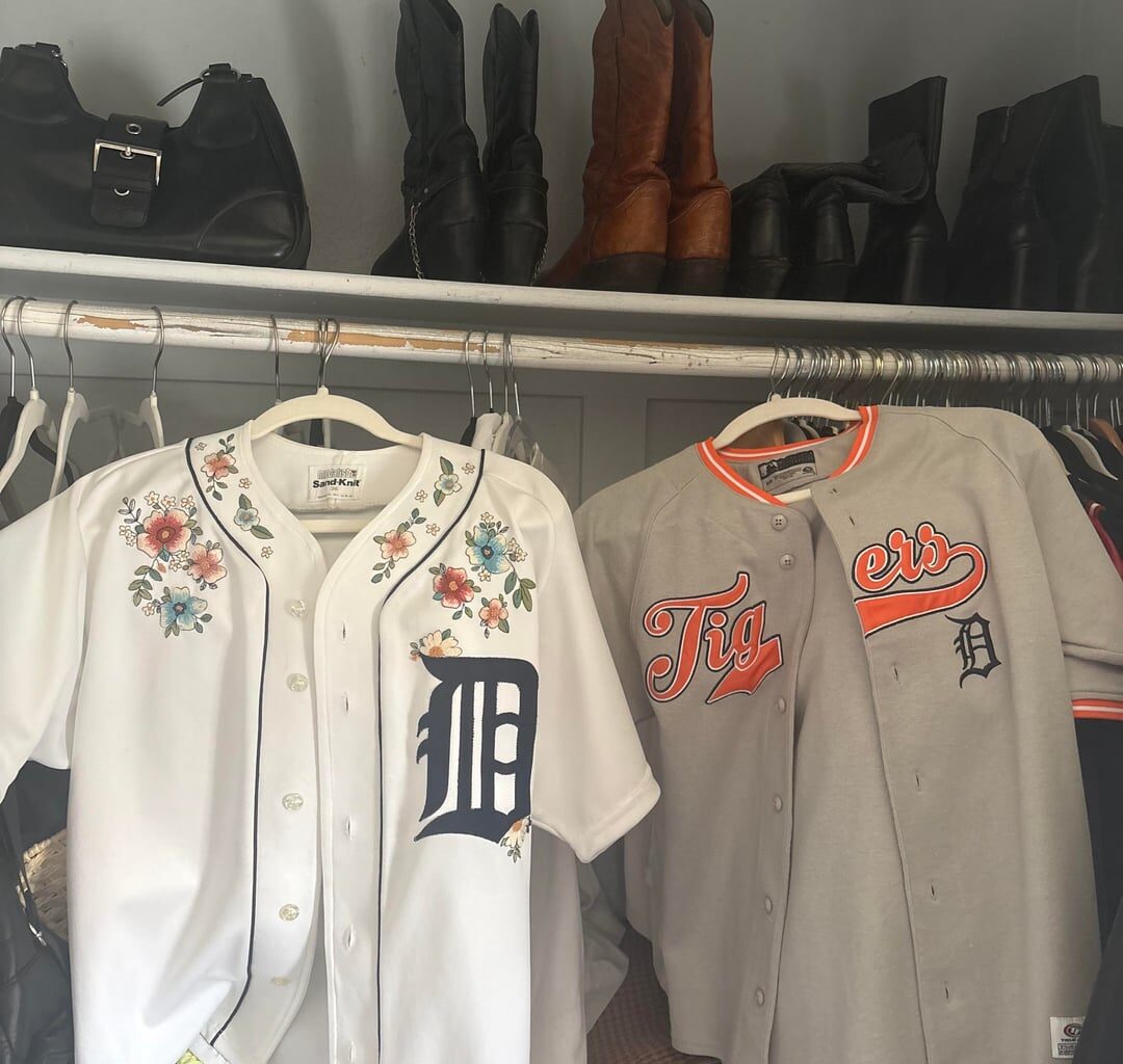 Had a Tigers jersey embroidered for someone special