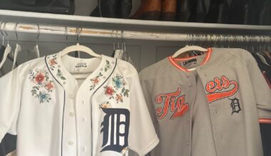 Had a Tigers jersey embroidered for someone special