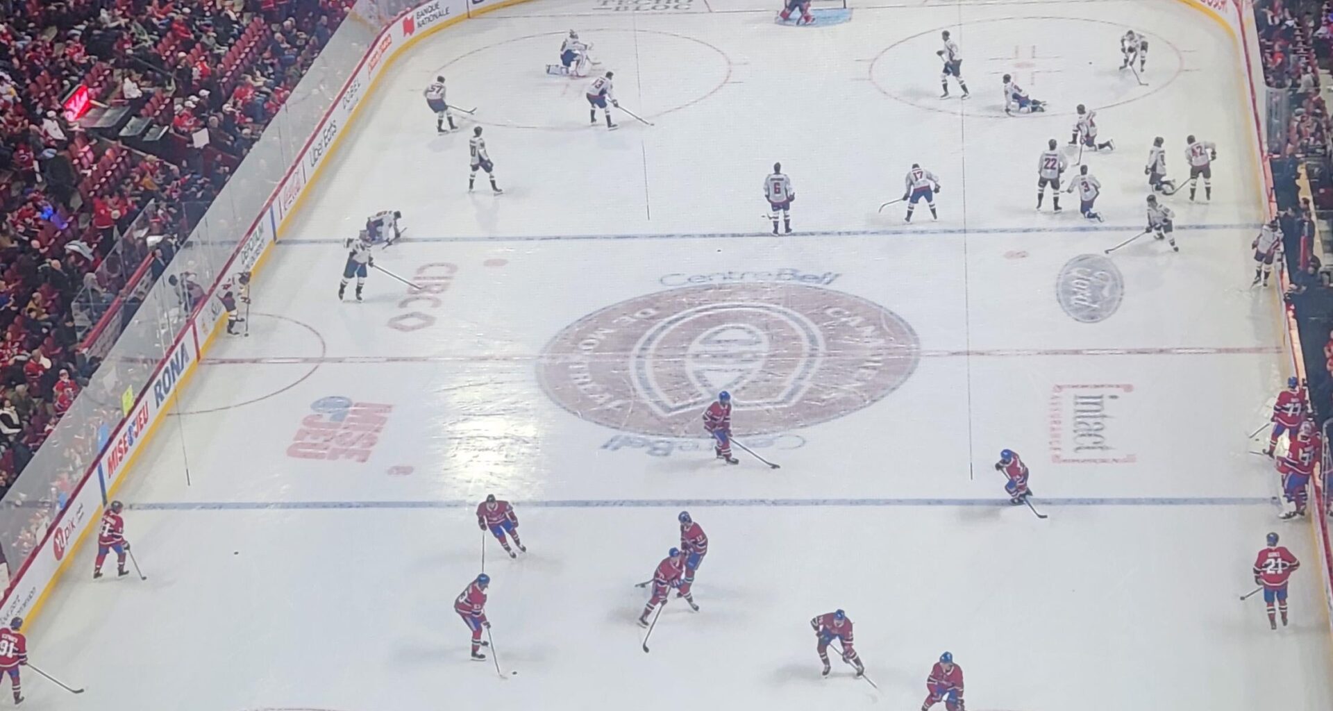 Checking in from the Bell Center