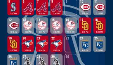 I made new wallpaper schedules for the new month