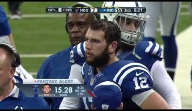 [Highlight] In 2014, the Colts beat the Texans 17-10 to secure the AFC South. They have not won the AFC South since.