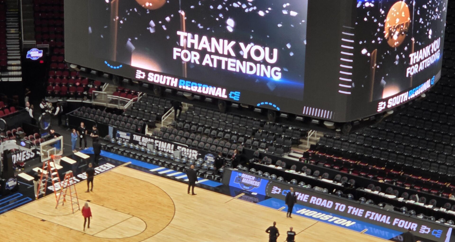 This Arena left a bad stinch on the Cougars to lose in the Sweet 16!