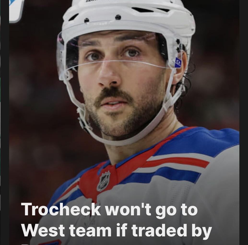 How do we feel about Trocheck on the devils ?