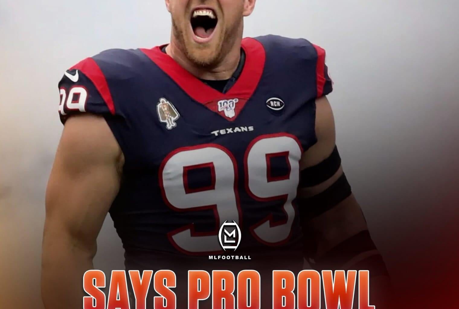 JJ Watt says that the Pro Bowl is MEANINGLESS. Watt has labeled it a “participation” event and “meaningless” because of the lack of competitiveness. JJ says the league goes “5 alternatives deep” because nobody wants to play in it.
