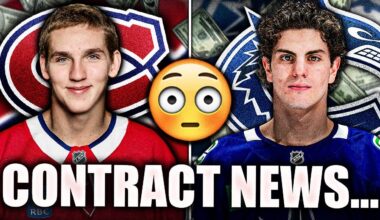 IT JUST KEEPS GETTING CRAZIER FOR ZEEV BUIUM & LANE HUTSON… CANADIENS & CANUCKS CONTRACT NEWS