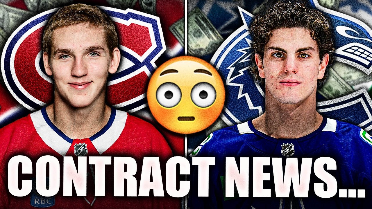 IT JUST KEEPS GETTING CRAZIER FOR ZEEV BUIUM & LANE HUTSON… CANADIENS & CANUCKS CONTRACT NEWS