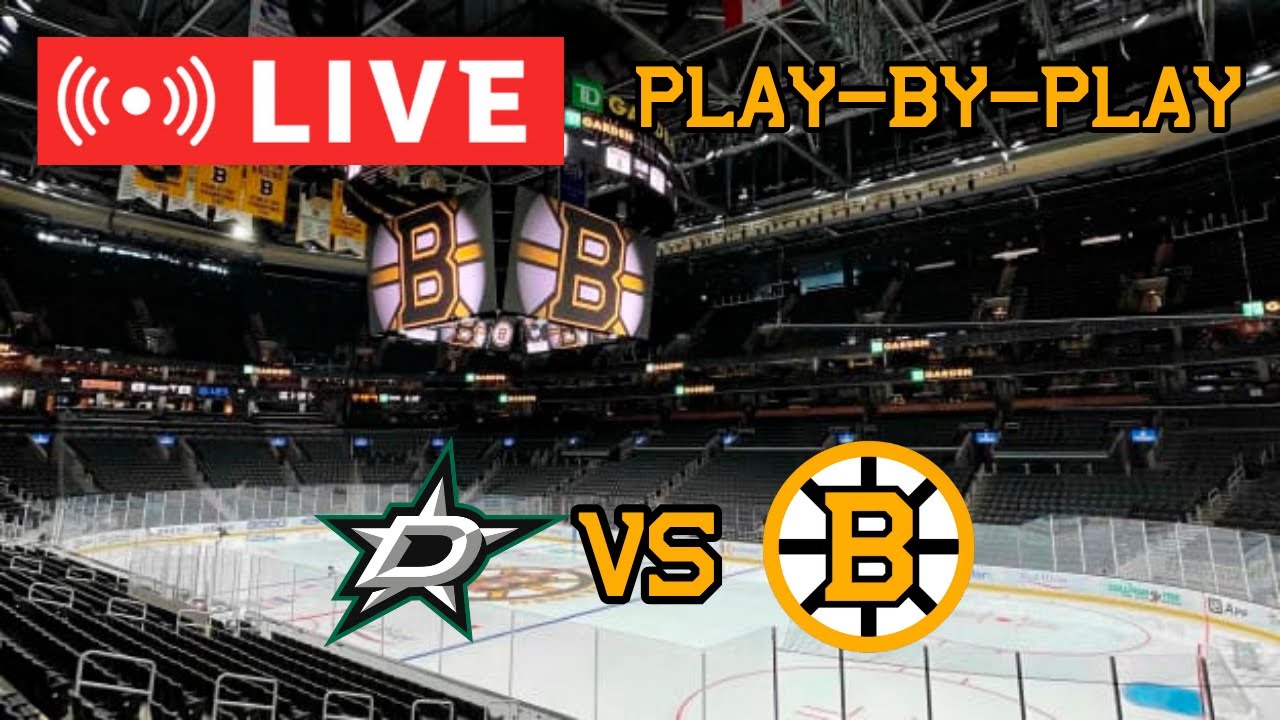 LIVE: Dallas Stars VS Boston Bruins PART 3 Commentary/Scoreboard! #nhlbruins