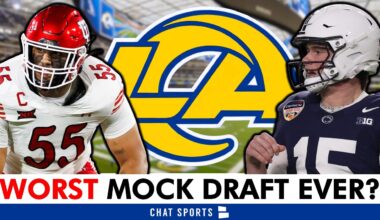 WTF? This LA Rams Mock Draft Is The WORST Mock Draft EVER!