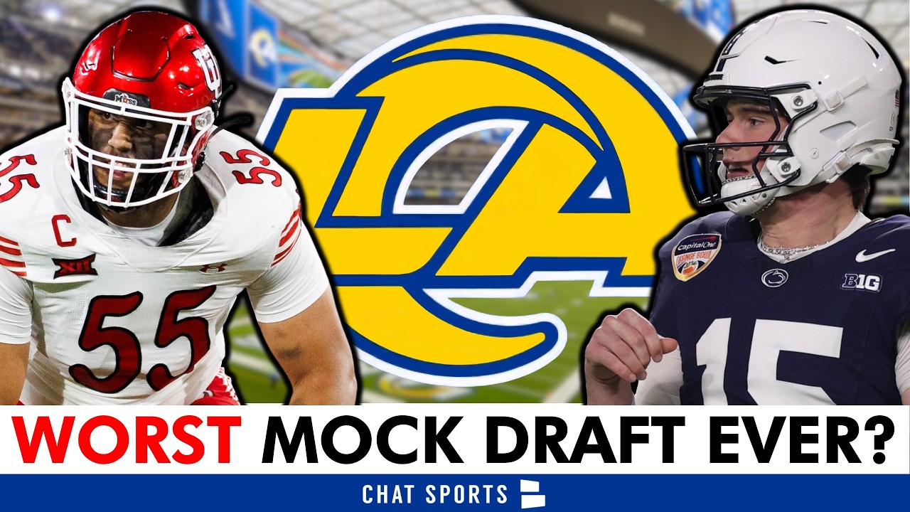 WTF? This LA Rams Mock Draft Is The WORST Mock Draft EVER!