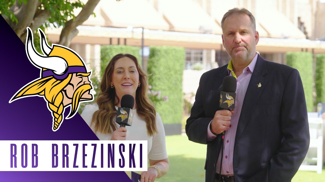 Rob Brzezinski Talks Vikings Free Agency Moves, Quarterback Room, Approach to 2026 NFL Draft & More