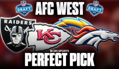 The PERFECT draft pick for every AFC West team 👀 | Chiefs, Chargers, Raiders, Broncos