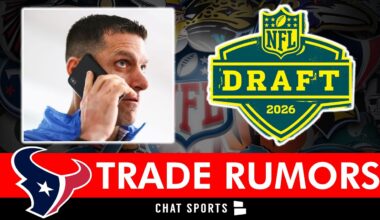 Texans Trade Rumors: NO WAY Nick Caserio Does This A 3rd Straight Season In The NFL Draft… Right?