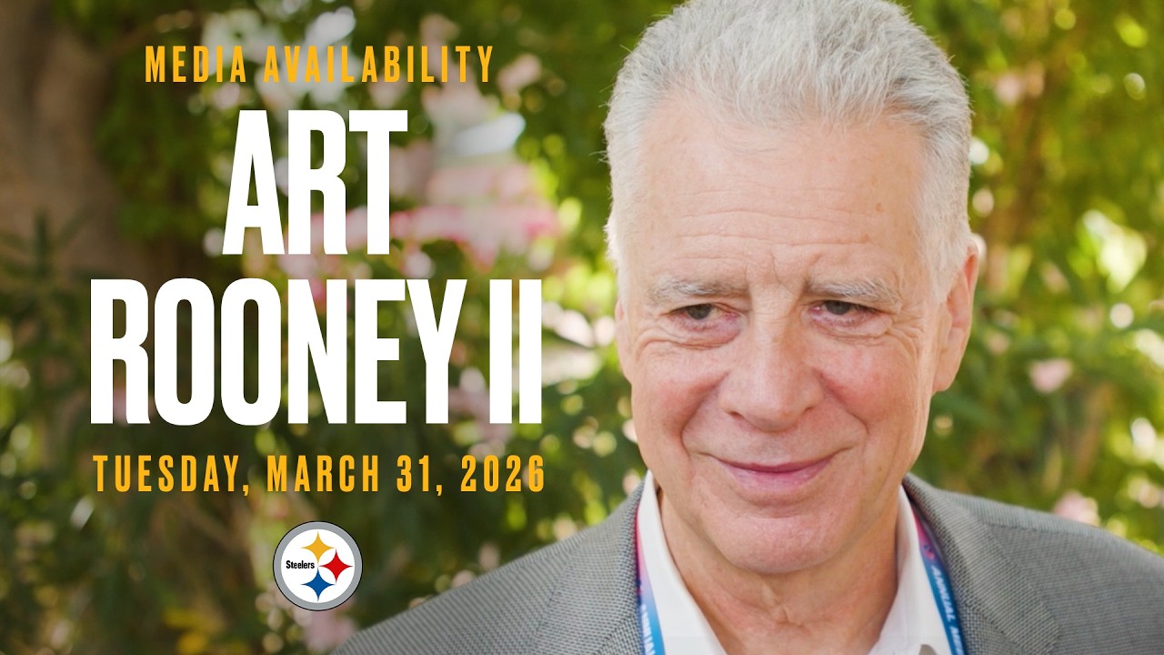 Steelers President Art Rooney II Media Availability (March 31) | Pittsburgh Steelers