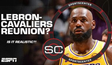 LeBron-Cavaliers reunion REALISTIC ⁉️ What will determine James' future with Lakers? | SportsCenter