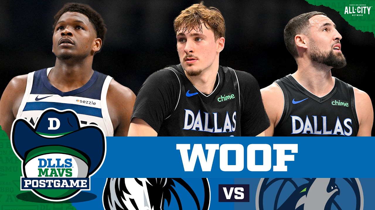 OFF NIGHT For Cooper Flagg In Mavericks Blowout Loss To Wolves | DLLS MAVS POSTGAME