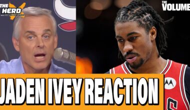 REACTION to Chicago Bulls WAIVING Jaden Ivey | Colin Cowherd: THE HERD NBA