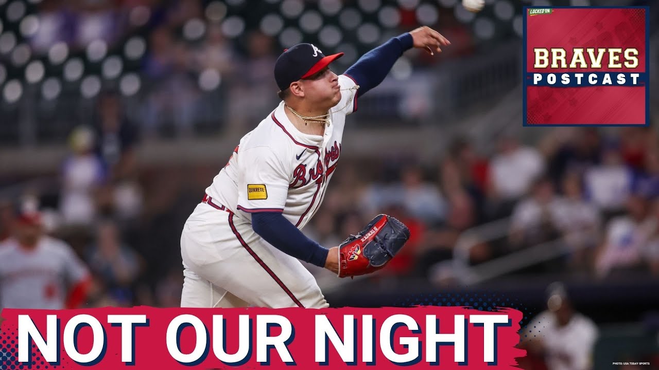 BRAVES POSTCAST: Atlanta Braves stars can't perform vs Athletics in game two loss LIVE REACTION