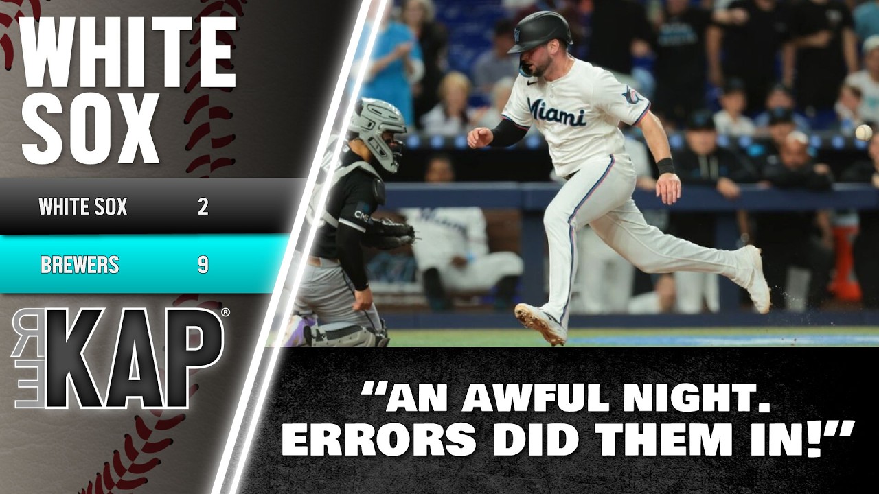 REKAP ®: ⚾️ Chicago White Sox 9-2 loss to Miami Marlins. ‘An awful night. Errors did them in!’