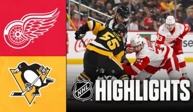 Red Wings vs. Penguins | NHL Highlights | March 31, 2026