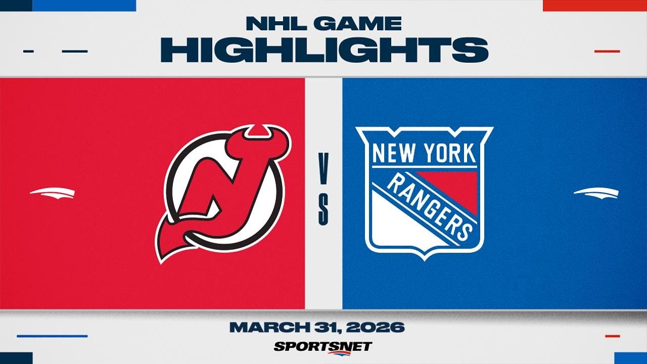NHL Highlights | Devils vs. Rangers - March 31, 2026