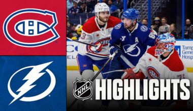 Canadiens vs. Lightning | NHL Highlights | March 31, 2026