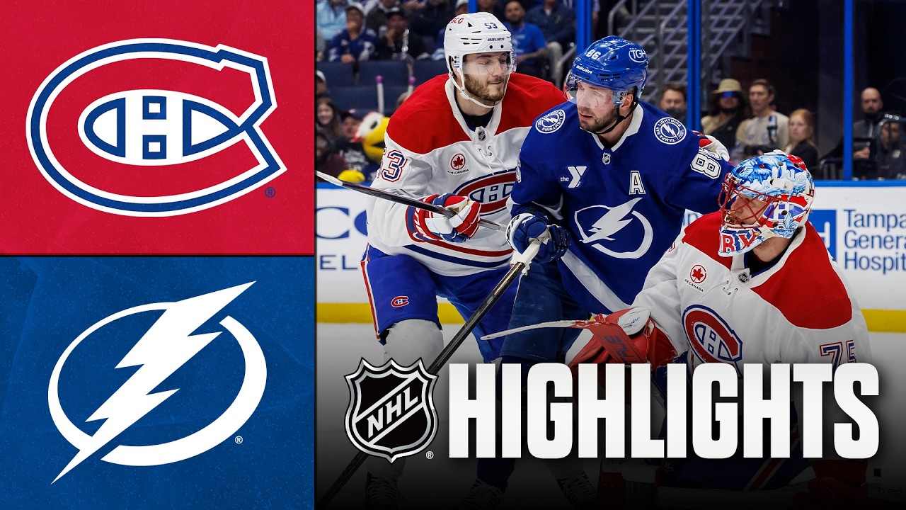 Canadiens vs. Lightning | NHL Highlights | March 31, 2026