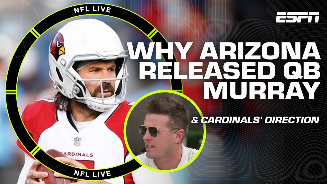 Mike LaFleur on Cardinals releasing Kyler Murray, signing QB Gardner Minshew II & more! | NFL Live