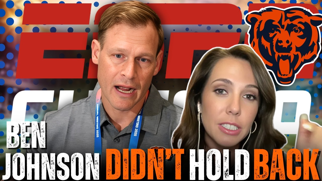 Bears HC Ben Johnson Calls Out Staff & Players at the NFL Owners Meetings | w/ Courtney Cronin