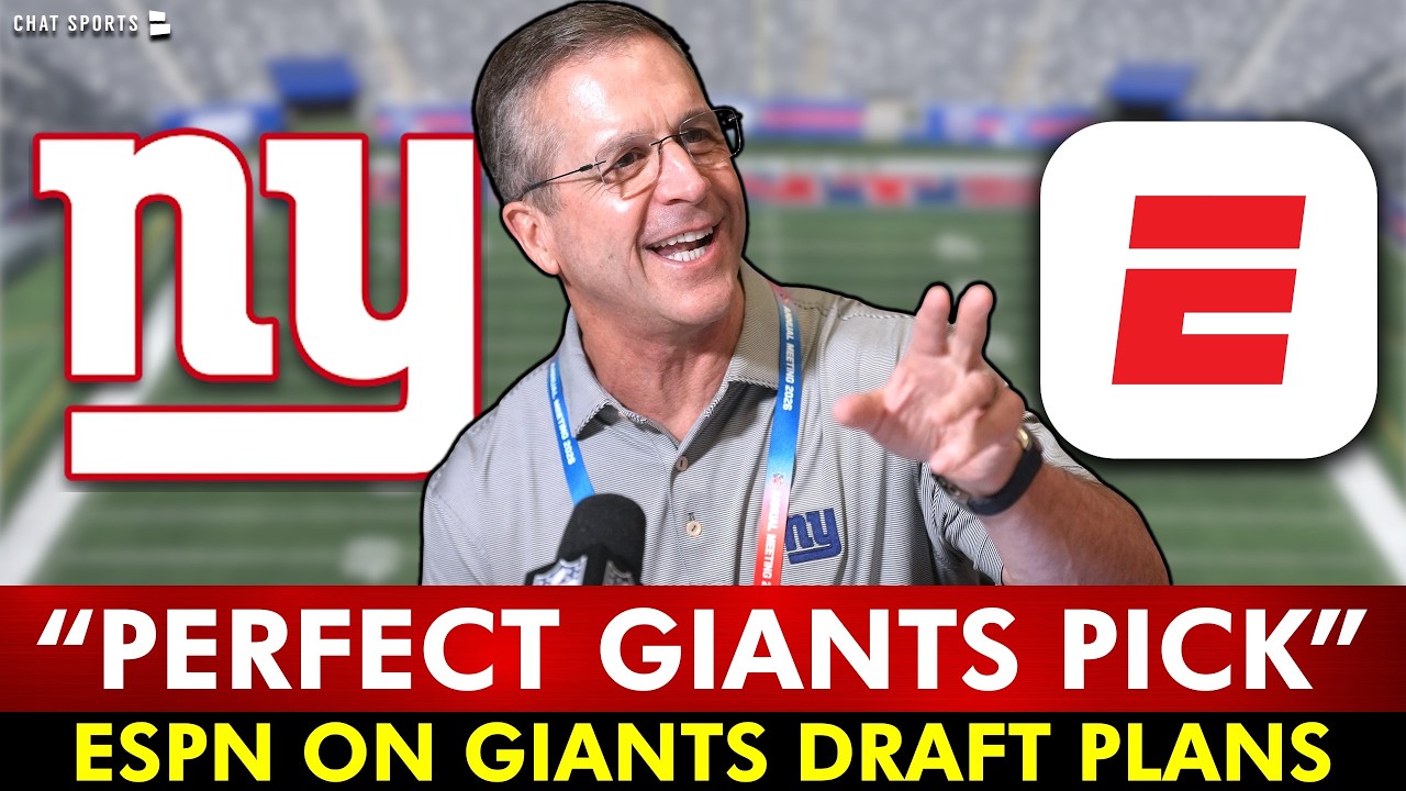 ESPN Names PERFECT Giants NFL Draft Target | New York Giants News