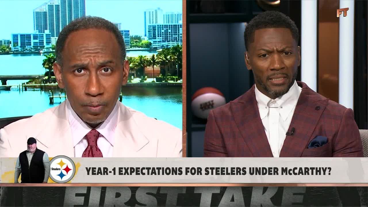 'WHAT?!' 🗣️ Stephen A. CANNOT BELIEVE Ryan Clark's take on the Steelers 😳 | First Take