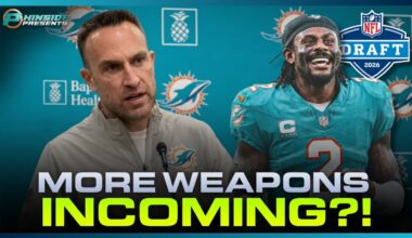 Jeff Hafley Hints Miami Dolphins Could Draft MULTIPLE Weapons For Malik Willis