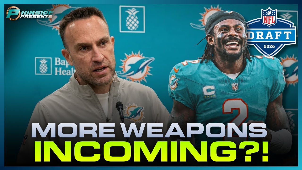 Jeff Hafley Hints Miami Dolphins Could Draft MULTIPLE Weapons For Malik Willis