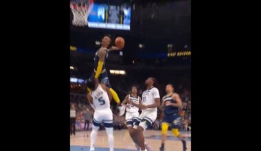 NBA Top Plays (pt 44): Ja Morant Poster Dunk vs Timberwolves #nba #grizzlies #topplays