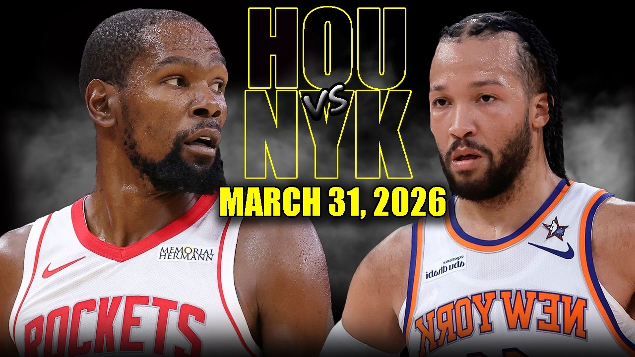 Houston Rockets vs New York Knicks Full Game Highlights – March 31, 2026 | NBA Season