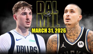 Milwaukee Bucks vs Dallas Mavericks Full Game Highlights – March 31, 2026 | NBA Season