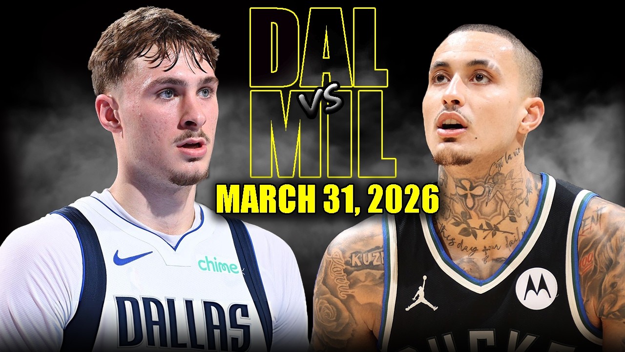 Milwaukee Bucks vs Dallas Mavericks Full Game Highlights – March 31, 2026 | NBA Season
