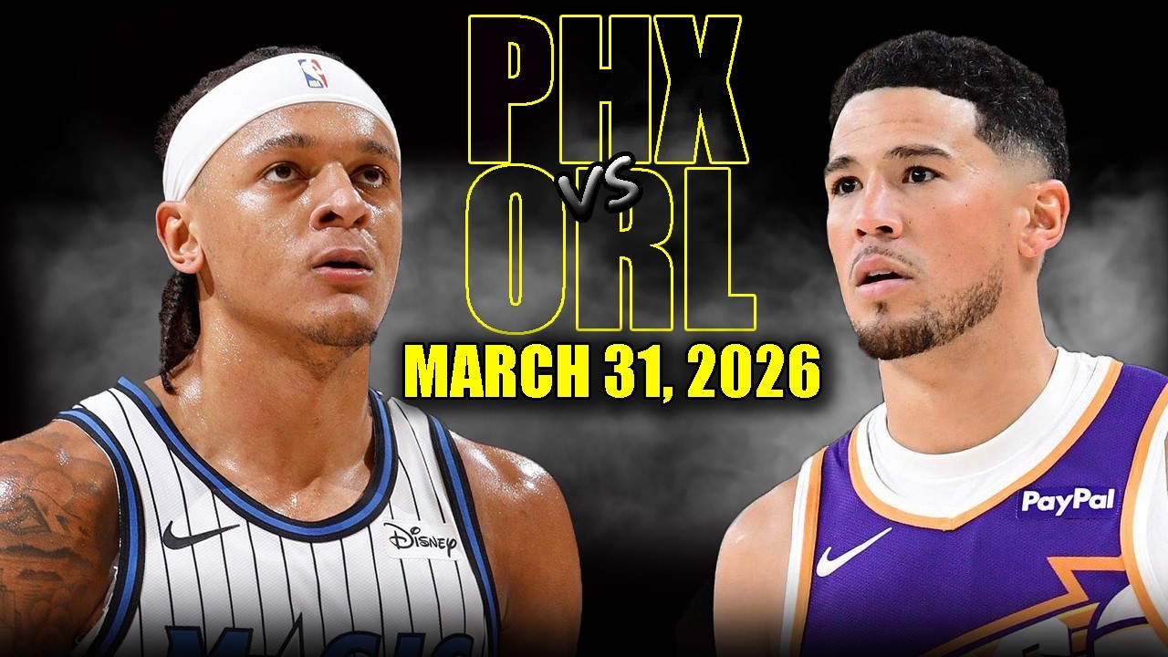 Phoenix Suns vs Orlando Magic Full Game Highlights – March 31, 2026 | NBA Season