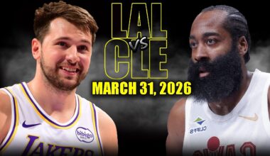 Los Angeles Lakers vs Cleveland Cavaliers Full Game Highlights – March 31, 2026 | NBA Season